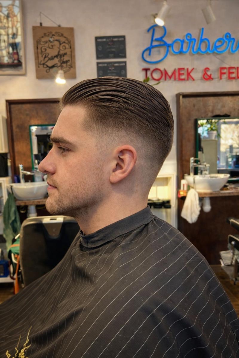dobry fryzjer męski w bolesławcu, perfekcyjne strzyżenie, barbershop bolesławiec, barber bolesławiec